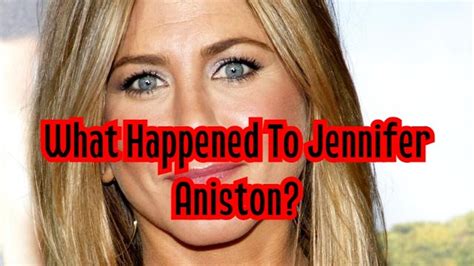 what happened to jennifer Aniston